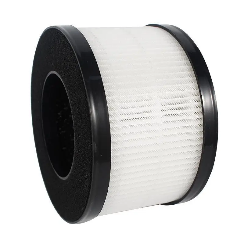 Hymkun 3-in-1 HEPA Filter + Carbon Compatible With AFLOIA FILLO, HALO, MOOKA Allo Air Purifier Honati Miroco Vanaheim Saki Air Purifier 4 Packs