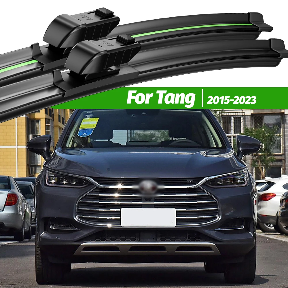 

For BYD Tang EV DM-i 2015-2023 2pcs Front Windshield Wiper Blades 2016 2017 2019 2020 2021 2022 Windscreen Window Accessories