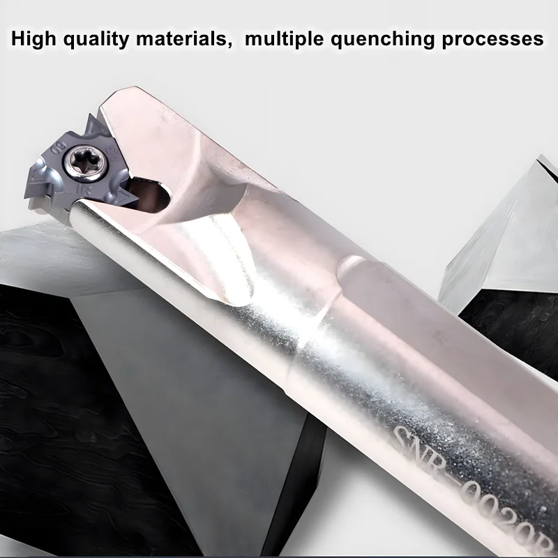 Outil Filetage Interne SNR0013M16 + 10 Inserts Carbure 16IR AG60 - Barre Alésage CNC