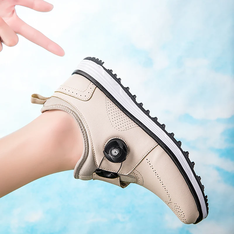 New Fashion Unisex Golf Shoes Non-slip Golf Training Shoes 36-47 Comfortable Breathable Golf Shoes for Men Spikeless Golf Shoes