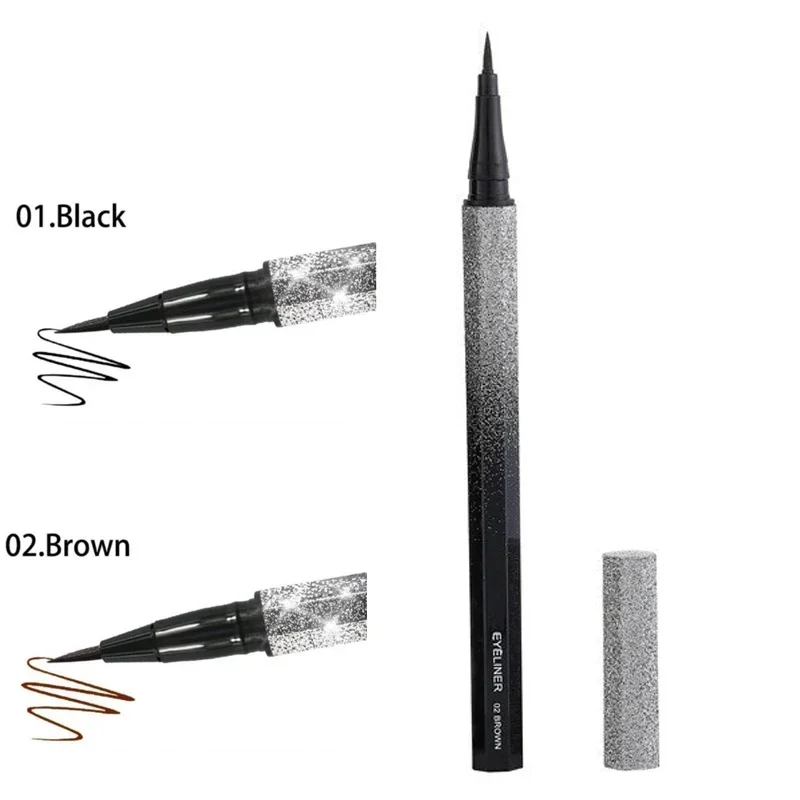 Liquid Eyeliner 1PC Women Black Liquid Eyeliner Long-lasting Waterproof Eye Liner Pencil Pen Makeup Cosmetic Tools