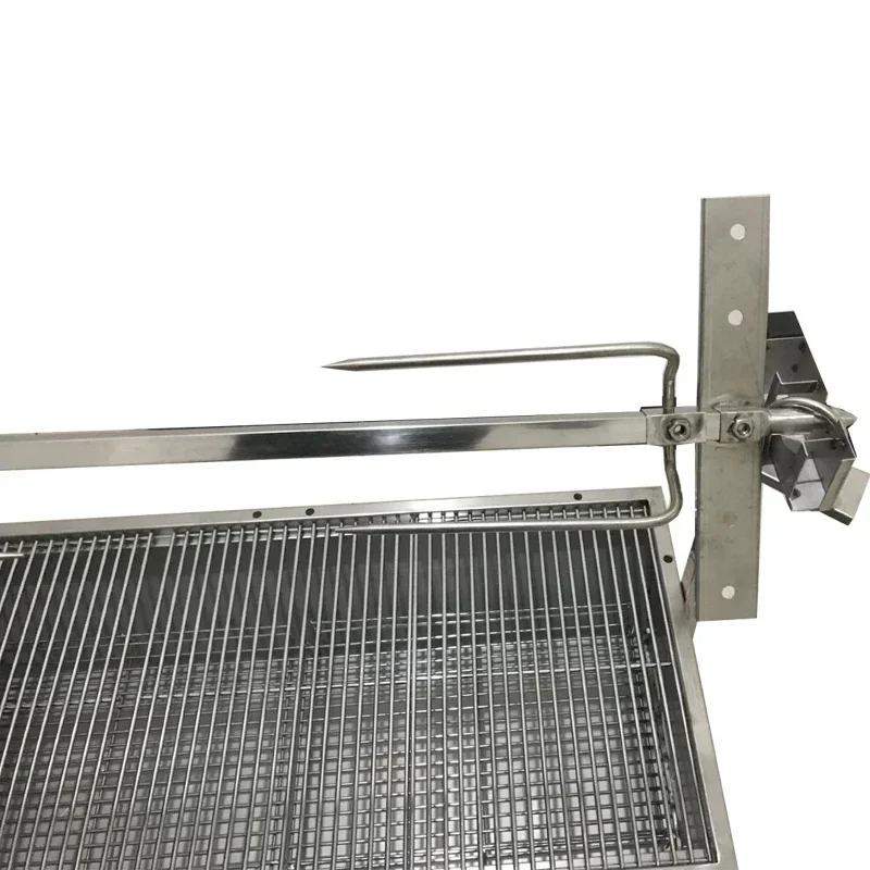 Stainless steel kebab grill BBQ Barbecue Grill rotary grill Picnic Burner Camping Barbecue mutton / goat / chicken barbecue