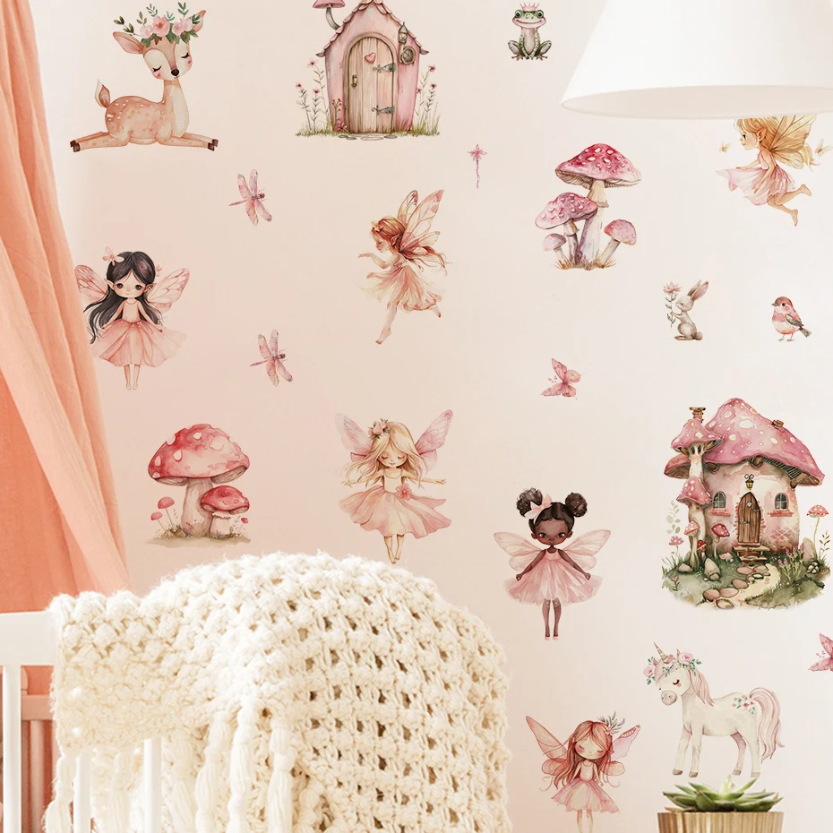 Fairy Reading Wall Sticker 6