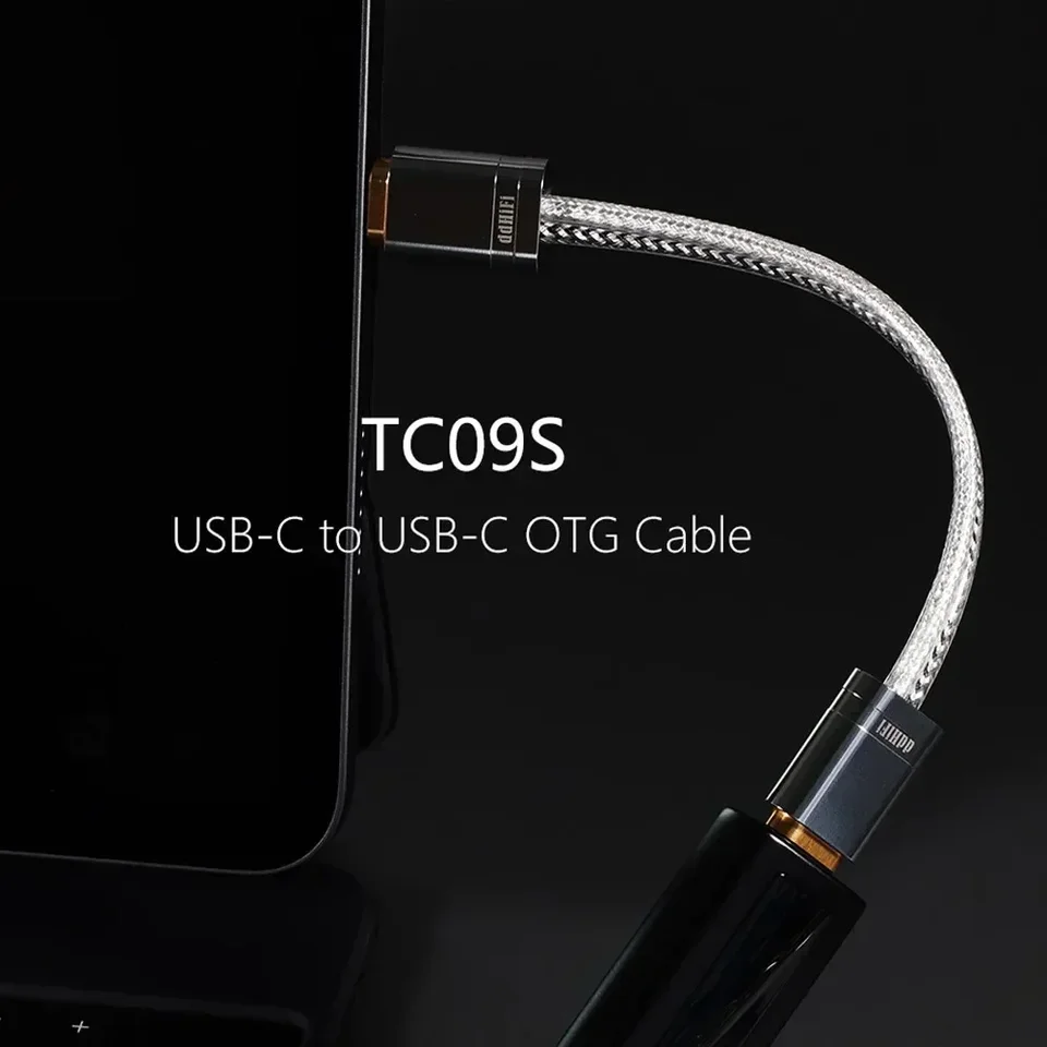 DD ddHiFi TC09S MFI09S C型/軽量からC型OTGケーブル高純度リーズ純銀