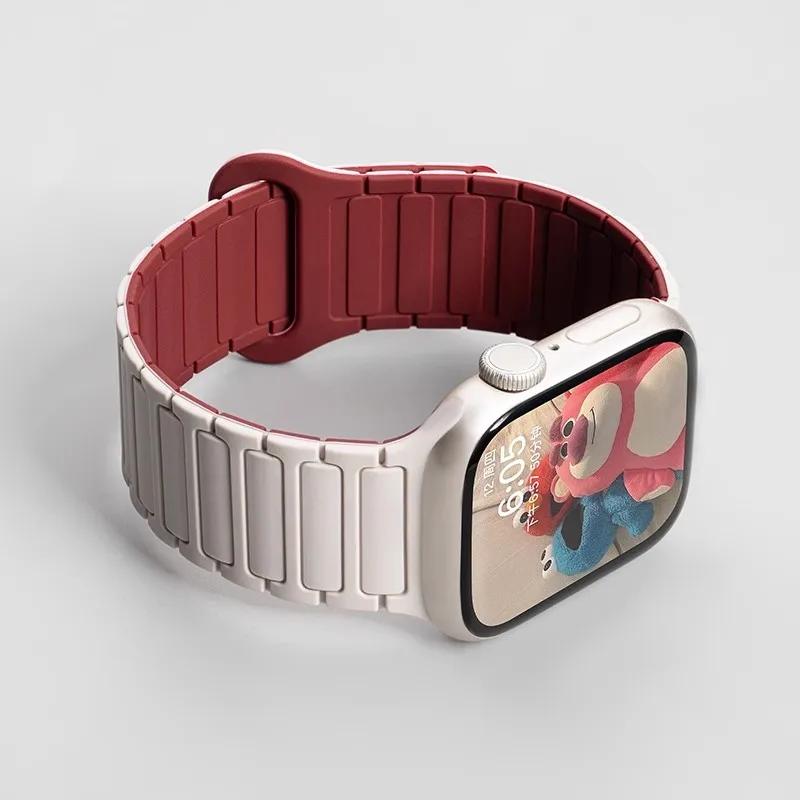 ตัวเลือกสินค้า สายซิลิโคน Apple Watch ยืดหยุ่นใส่สบาย หลายขนาด