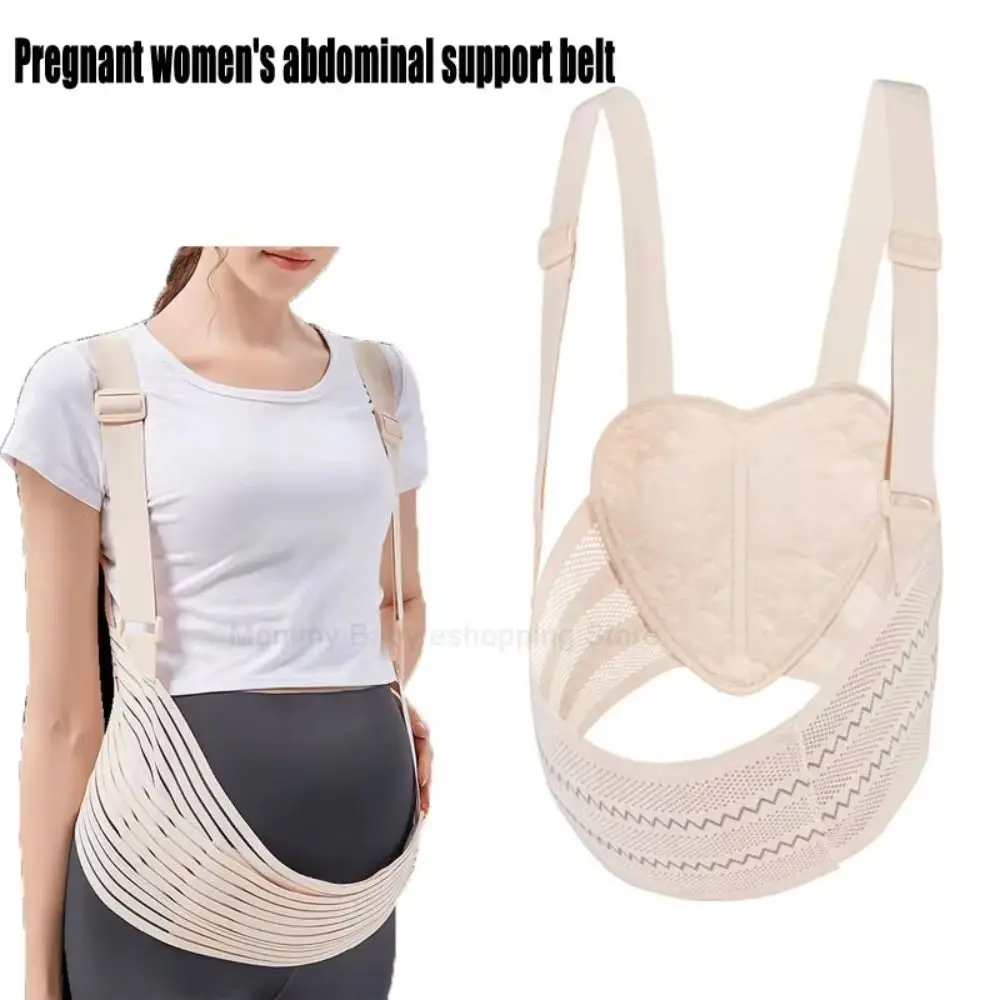 Double Support Pregnant Belt Prenatal Multipurpose Maternity Belly Belt Back Brace Protector Waist Care Abdomen Support Band
