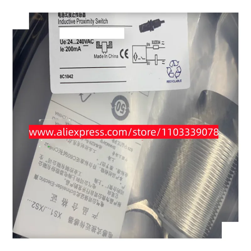 

3PCS New approach switch XS230BLFAL2C XS230BLFBL2C