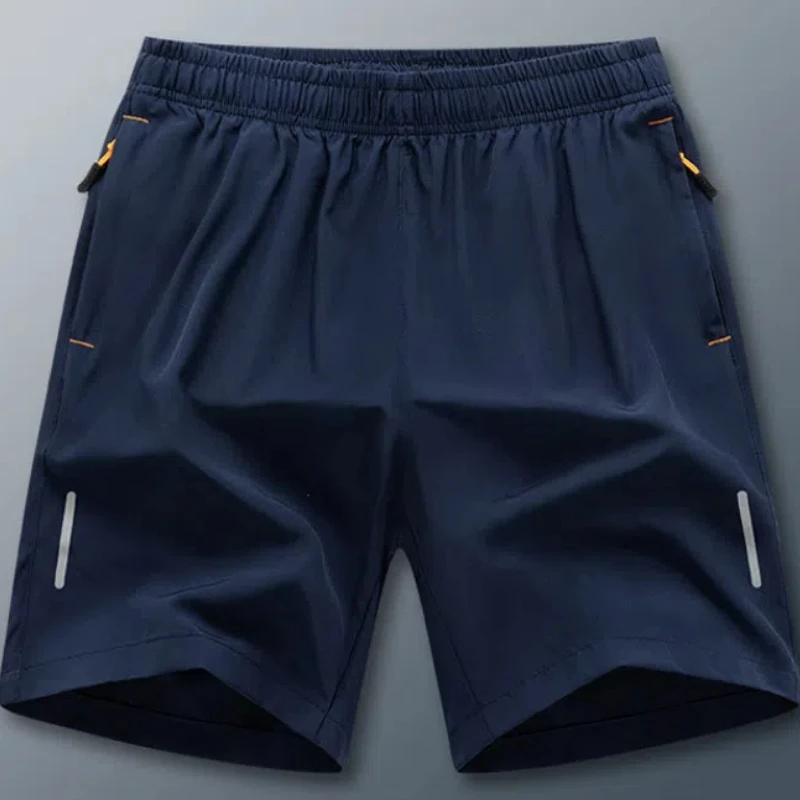 Summer Ice Silk Quick Dry Cropped Pants Men s Athleisure Shorts Men s Loose Breathable Beach Pants Men s Plus Size Shorts 5