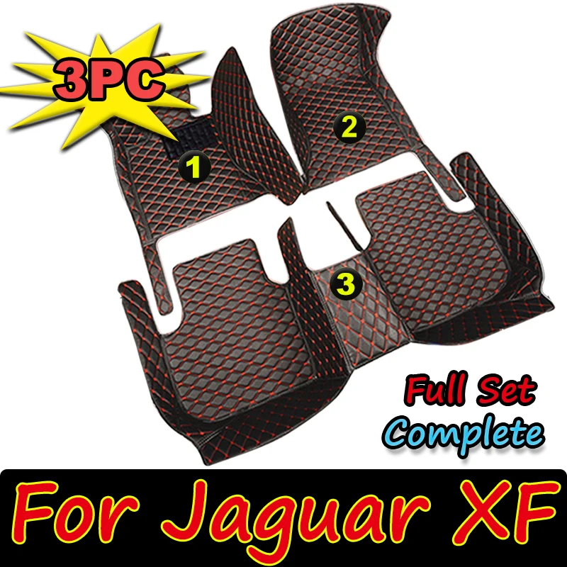 

Автомобильные коврики для Jaguar XF X250 2008 ~ 2015, коврик, прочный кожаный коврик, автомобильные противогрязные накладки, детали интерьера, автомобильные аксессуары