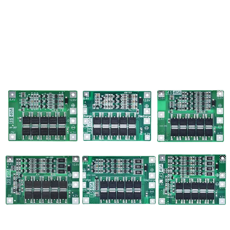 4S 40A Li-ion Lithium Battery 18650 Charger BMS Protection
