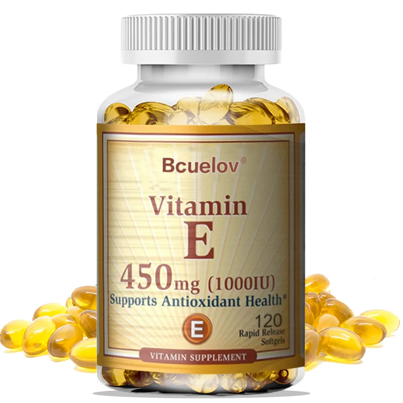 

Vitamina E - ayuda a la piel, el cabello, la inmunidad y la salud del corazón, promueve la circulación sanguínea, antioxidante