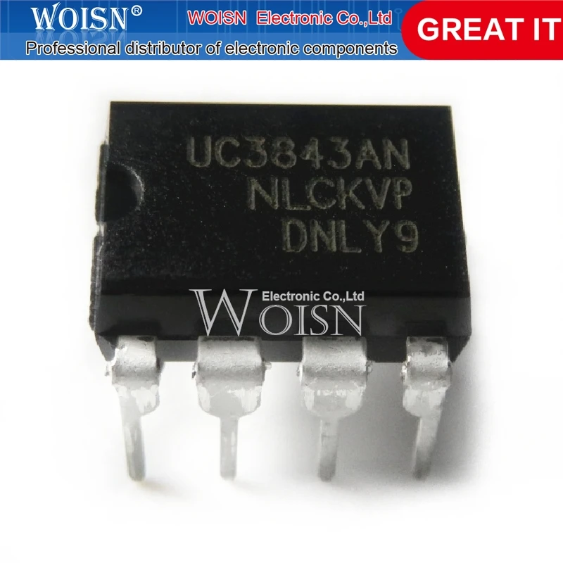 

100 шт./партия UC3843AN UC3843 DIP-8