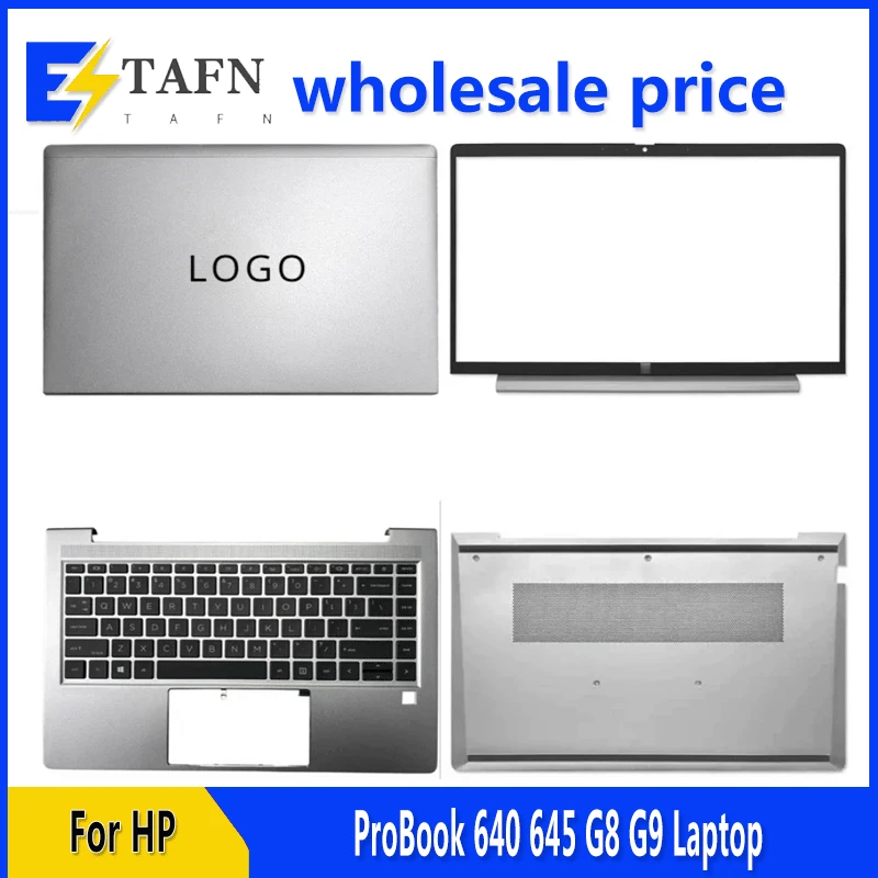 Nuovo Originale Per Hp Probook 640 645 G8 G9 Laptop Lcd Cover Posteriore Cornice Anteriore Poggiapolsi Superiore Base Inferiore Custodia Cerniere Per 