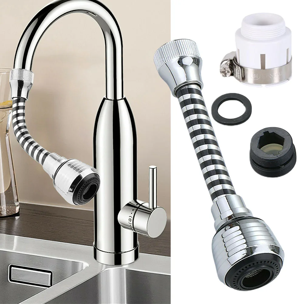 Bubbler Faucet Kitchen PVC Sink Tap Spray Head° Flexible Attachment Bendable Household Products 100% Brand 3