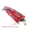 E25 Fiber Glass Red Electric Racing PNP RC Boat W/ Motor Servo ESC W/O Battery 75km/h Adult Toys as Gift TH02627-SMT8 3
