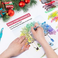 5-100pcs Gel Pen Set 100 Colors Pen Set for Making Cards, Adult Coloring Books, Journaling Planner Crafting Doodling Drawing 2
