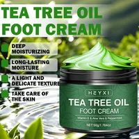 Crème anti-fissuration à l'huile de thé, soin des mains et des pieds, hydratation profonde longue durée, hydrate les mains sèches, adaptée à tous types de peau 6