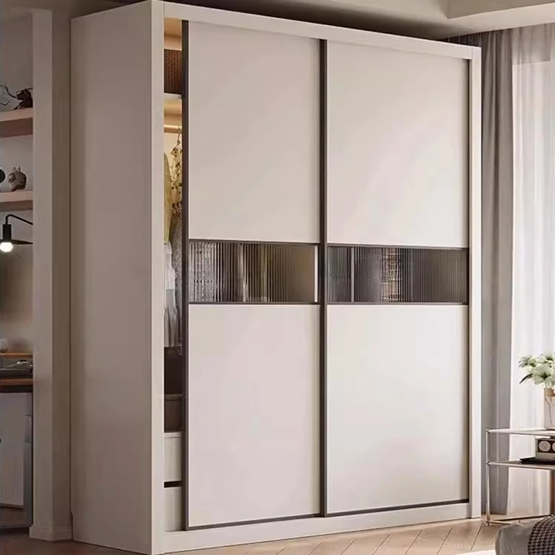 Open System Closet Cupboard Bedroom Clothes Nordic Wardrobe Minimalist Modern Jewelry Fabric Cube Guarda Roupa Home Furniture 3