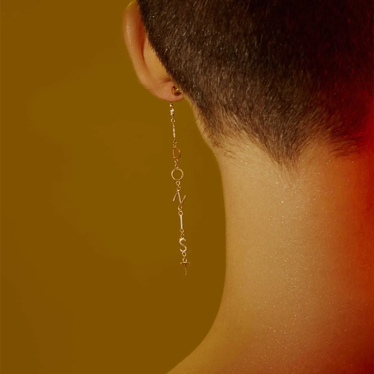 Fashion Customized Letters Earrings Customizable Jewelry Drop Name Studs Personalized Gift For Women