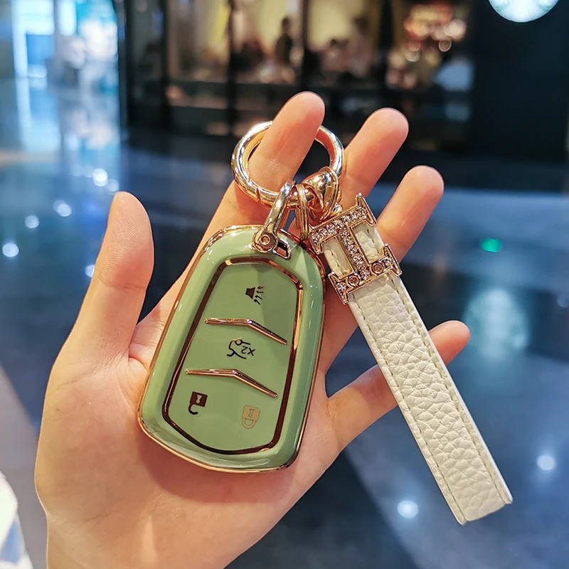 Cover Chiave/telecomando per Cadillac SRX 2015 2016 XT5 XTS CT6 ATS CTS 9 Cover Chiave/telecomando per Cadillac SRX 2015 2016 XT5 XTS CT6 ATS CTS - Sbb24abaaedc44b38a0d5d2711c5bcebeI