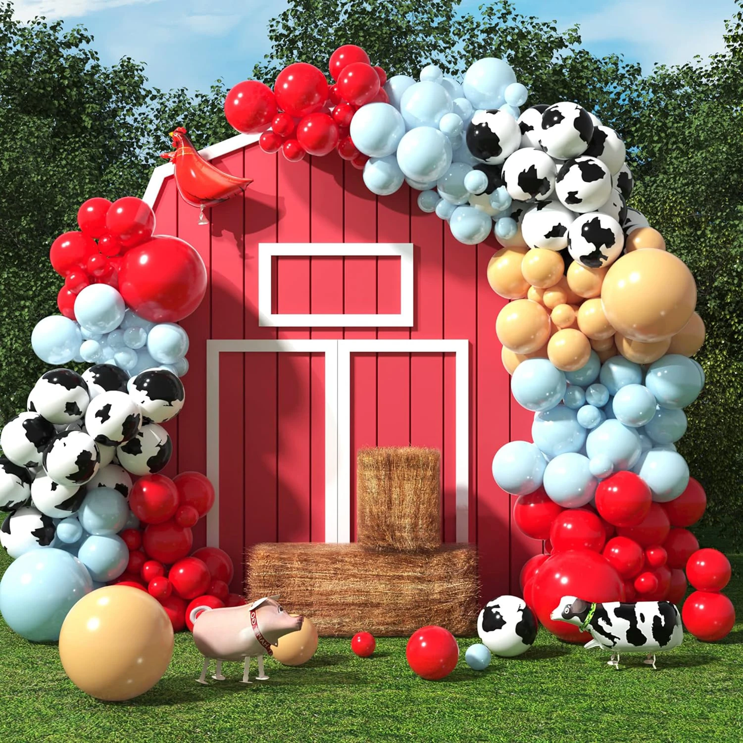 Granja de zenon birthday decoration - France