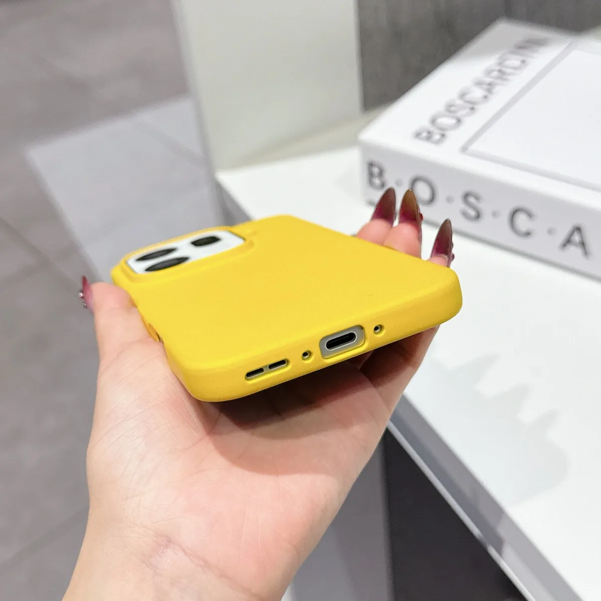 Sleek Magnetic Slim Matte Protective Hard Back Phone Case