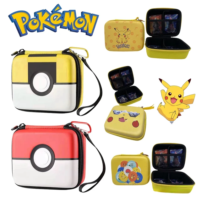 Tas Penyimpanan Kaset Pokemon Continente Anak Pikachu Charmander