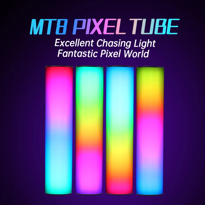 

SOONWELL MT8 Pixel RGB Tube светильник Stick 5000mAh с FX-эффектами для фотосъемки, студийной видеосъемки