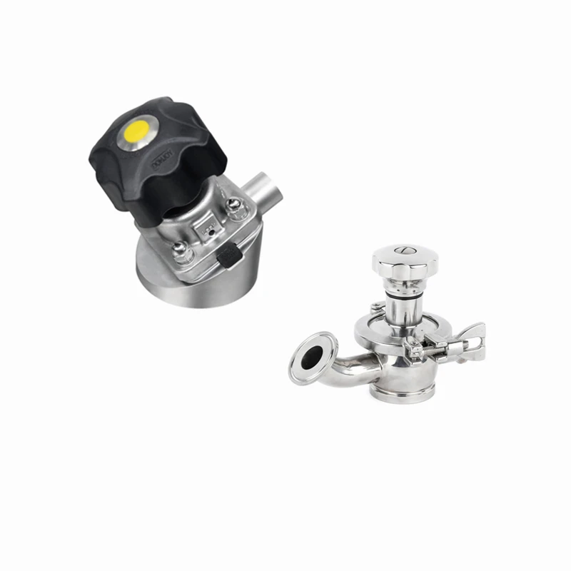 Donjoy Plastic Pneumatic Tank Bottom Diaphragm Valve Sanitary Bottom Valve Stainless Steel Diaphragm Valve