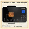 Bread Maker Machine Stainless Steel UL Certified, Nonstick Bread Pan, Homemade 2Lbs Breadmaker, Gluten-Free Setting 2