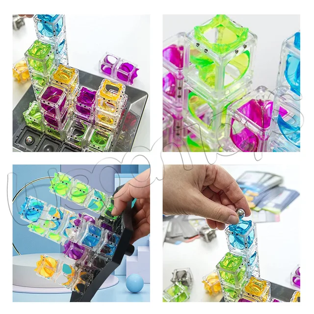 Desktop Logic Game Gravity Maze Escape Ball 3D Three-dimensional Ball Children's Concentration Training Game 4