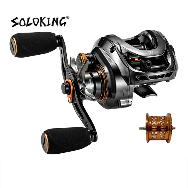 SOLOKING ACURA HICC50 136g Ultralight Baitcasting Reel BFS Fishing Reel  7.1/8.1 Gear Ratio Saltwater 10+1BB 4KG Power Baitcaster - AliExpress