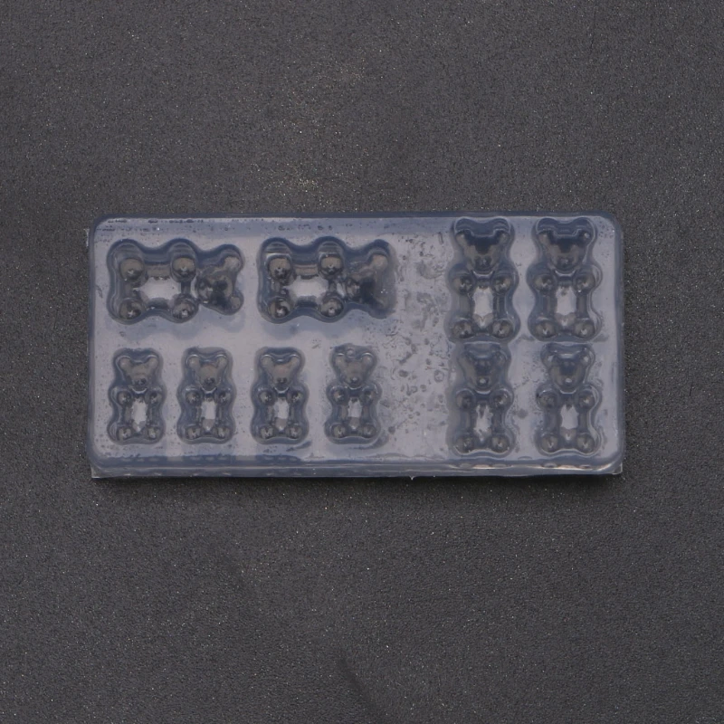 

Bear Decorative Mold Art Making Tool Silicone Carving Template Mould