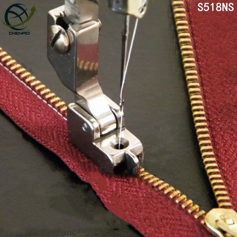 High Quality Invisible Zipper Presser Foot With Guide S518NS Steel