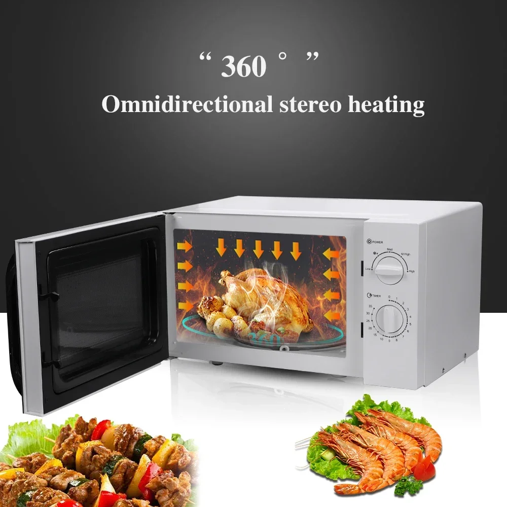 New Design White Control High Quality Table 23l Microwave Oven 6