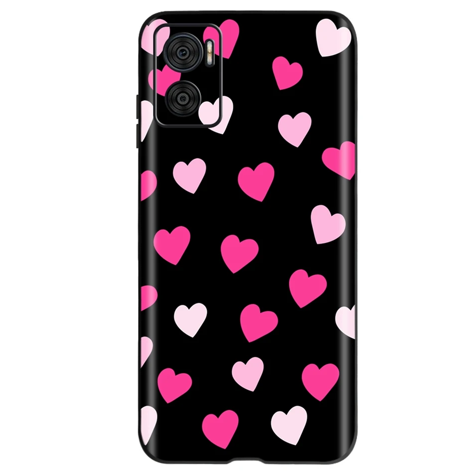 Sleek Black Silicone Soft Back Cover - Fashionable Protective Case