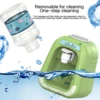 Mini Children Dual Water Dispenser Toy Cute Cold/Warm Water Juice Milk Drinking Fountain Simulation Cartoon Kitchen Toy for Girl 1