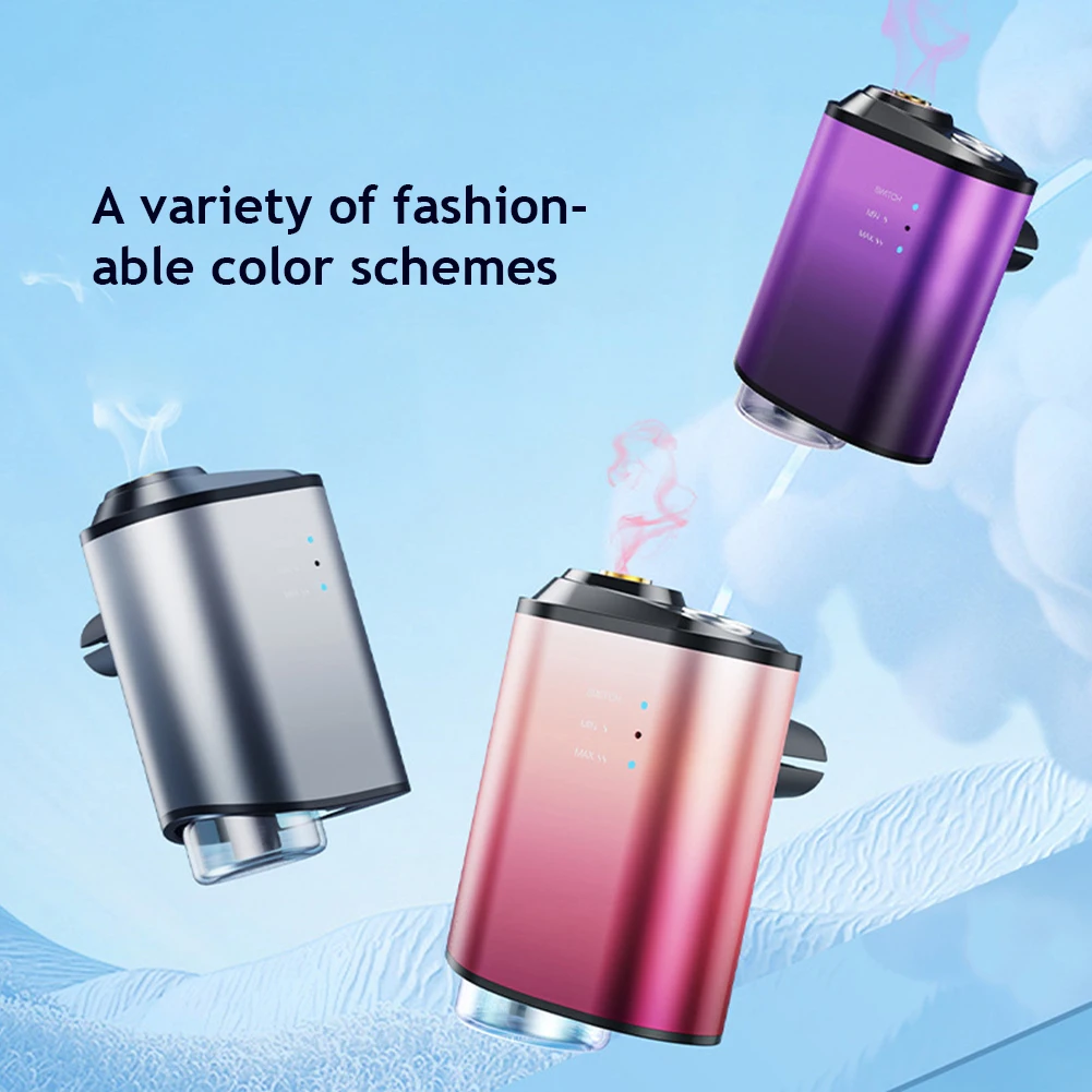 Auto Air outlet Universal Automatic Air Humidifier Mist Car Freshener Perfume Fragrance Car Interior Decoration Accessories