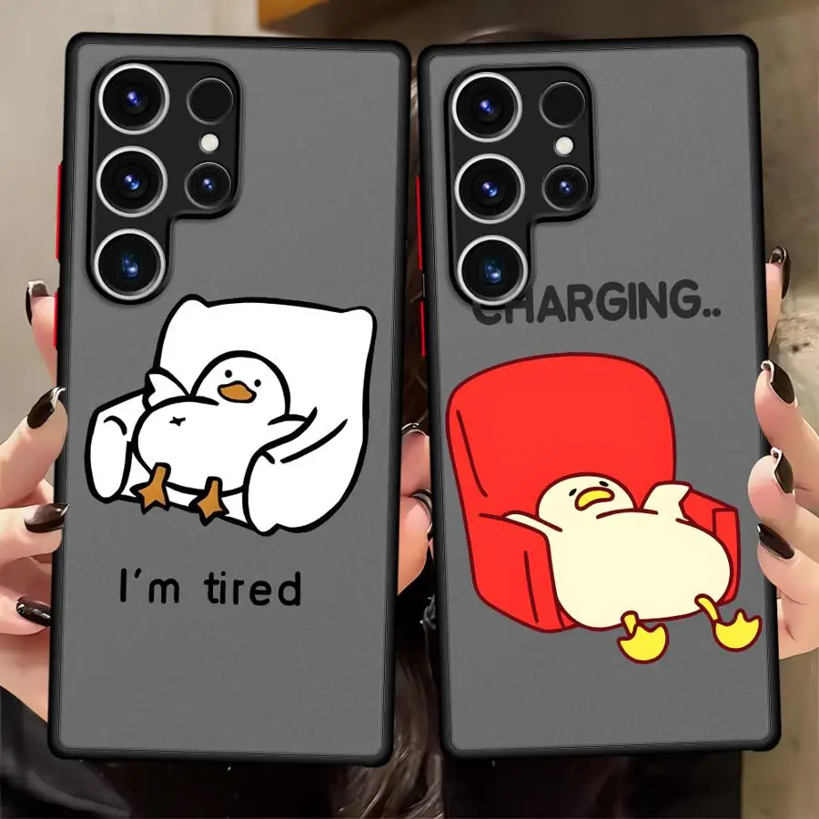 Cartoon Duck Phone Cover Case
