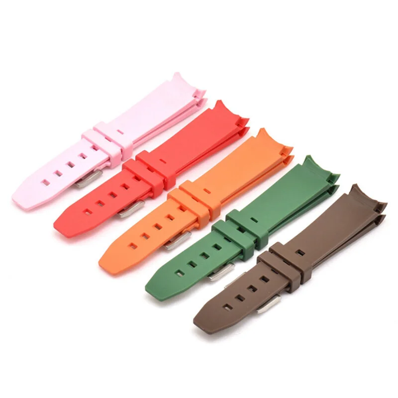 

Soft Silicone Watch Strap For Omega Swatch Co-branded Planet Series 20mm Belt For Men Woman Watch Accessories Durable Bracelet