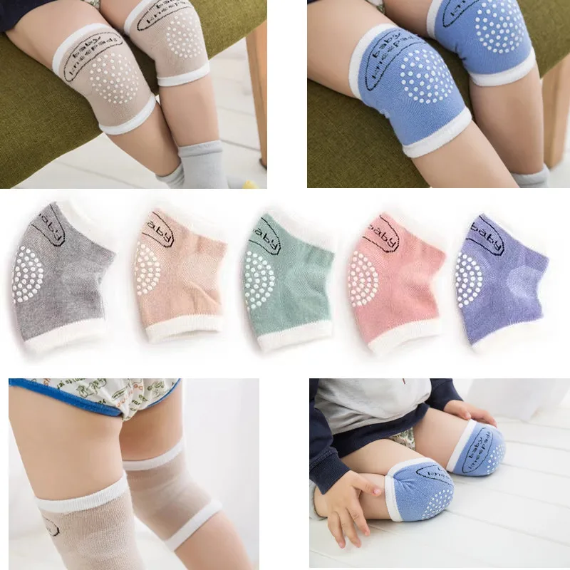 Toddlers Baby Accessories Dot Knee Pads Kids Non Slip Crawling legging Infants Protector Safety Kneepad Leg Warmer Girls Boys baby crawling elbow toddlers baby knee pads safety mesh kneepad protector leg warmer cushion legging infants children