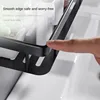 Punch-free Bathroom Shelf Shelves Wall Mounted Shampoo Storage Rack For Kitchen Holder Square Aluminum Bath Organizer Accessorie 6