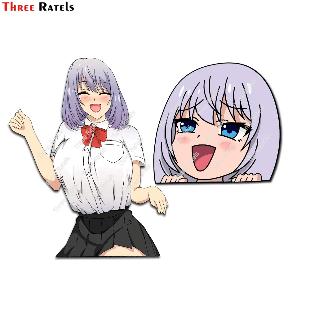 

Наклейки и наклейки Three Ratels E472 TEJINA SENPAI для ноутбука, багажа, скейтборда, виниловые водонепроницаемые материалы