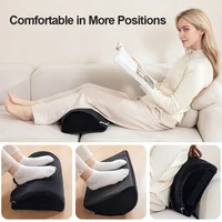 Pied sous le bureau, repose-pieds chaud avec poche, repose-pieds confortable avec laine d'agneau, adapté au support des pieds de chaise de jeu de bureau 4