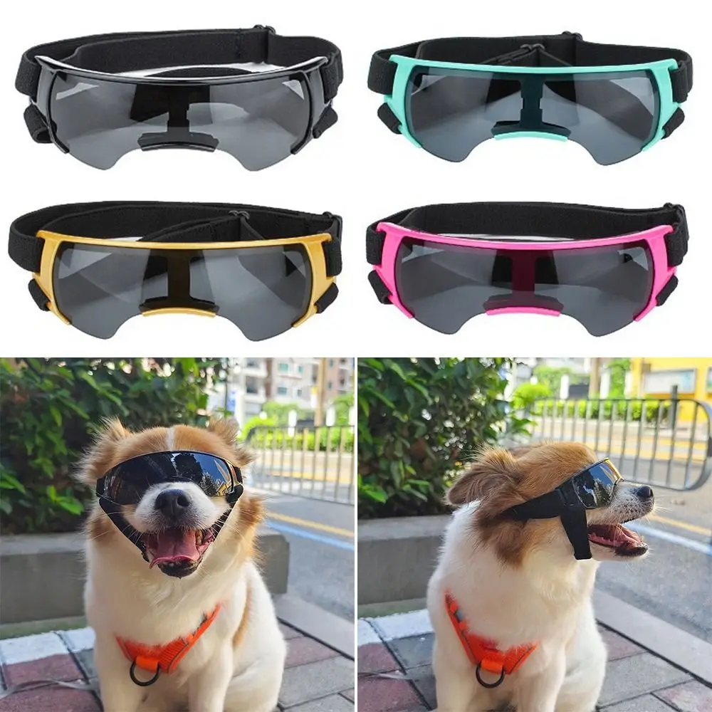 

Sun Protection Pet Goggles Portable Windproof Multicolor Pet Sunglasses UV Protection Sun Shading Dog UV Protection Glasses Dog