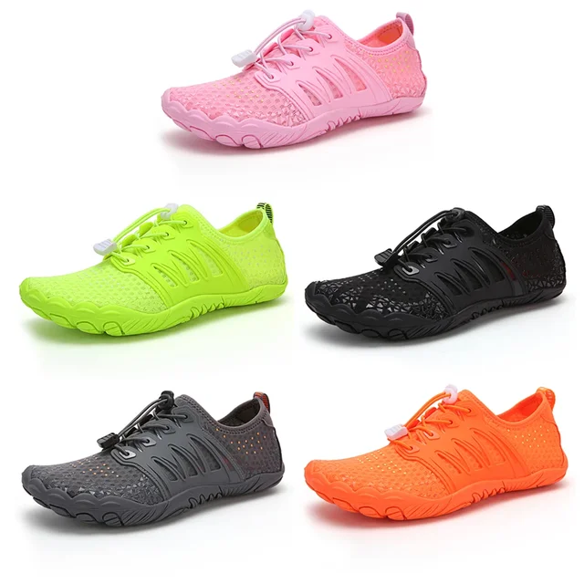 Indoor Athletic Shoes Breathable Sport Shoes Sneakers Non Slip Elastic Band Soft Sole for Workout Trainers Fitness Footwear