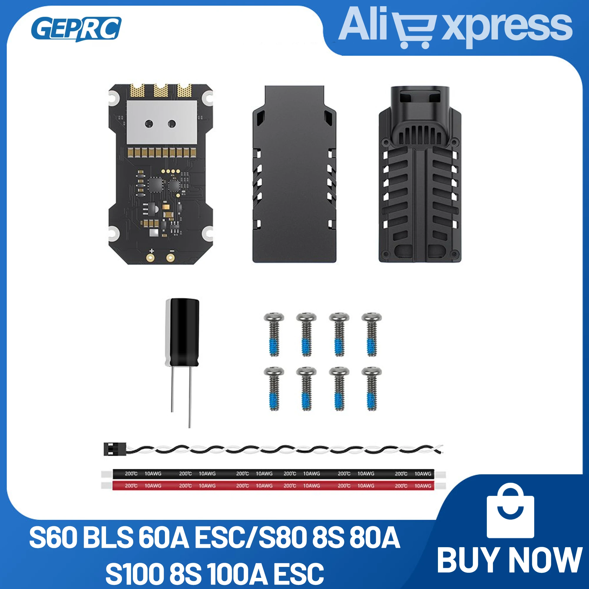Lot de 7 ESC et PDB pour Drone Hexacopter - 60A à 100A