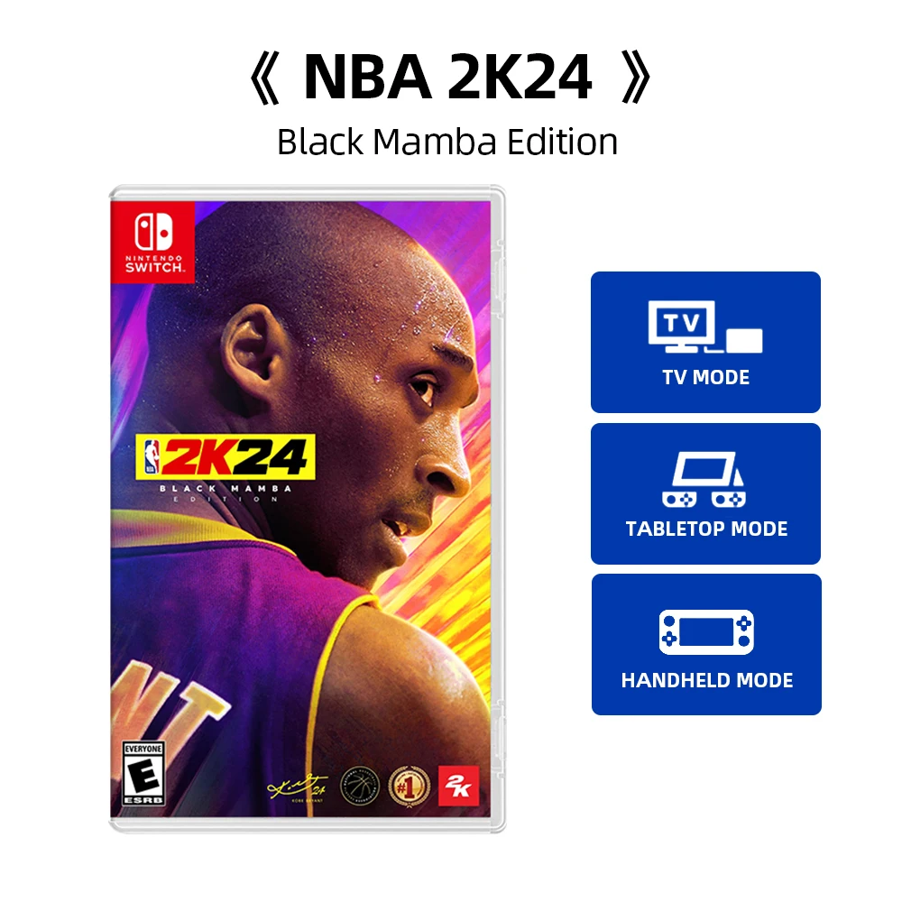 NBA 2K24 Kobe Bryant Edition Offres de jeux Nintendo Switch, carte de jeu  fongique officielle, Sports Ethfor Switch, Lite OLED, 100% - AliExpress