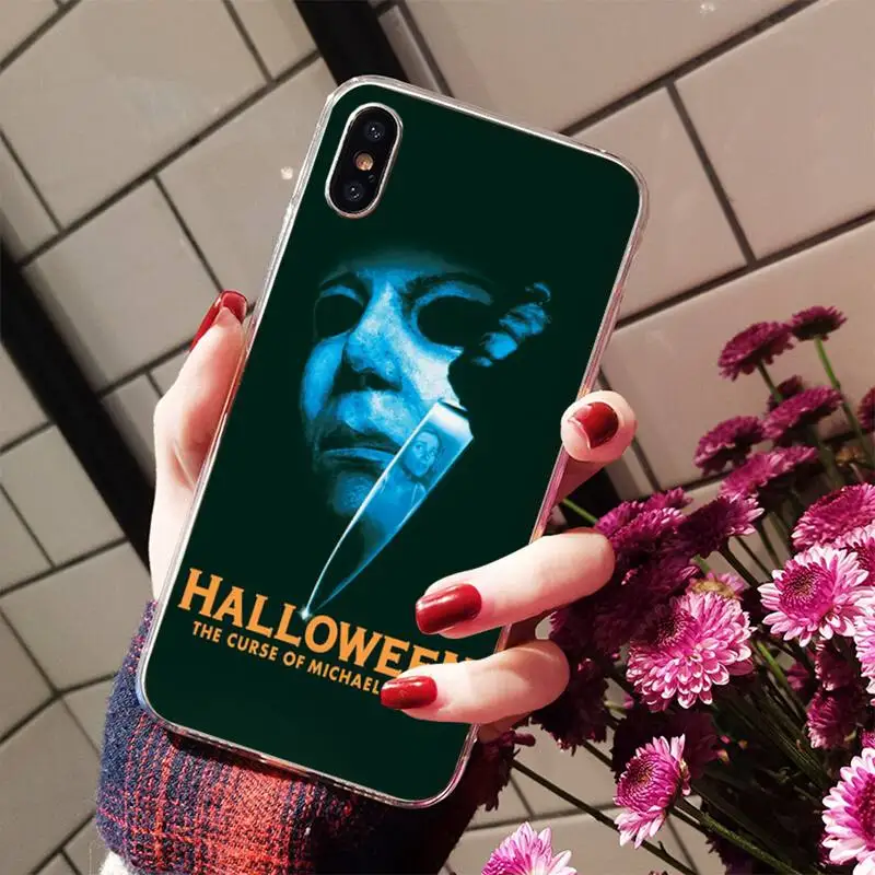 apple 13 pro max case Babaite The Curse Of Michael Myers Horror Movie Phone Case for iPhone 11 12 13 mini pro XS MAX 8 7 6 6S Plus X 5S SE 2020 XR iphone 13 pro max leather case