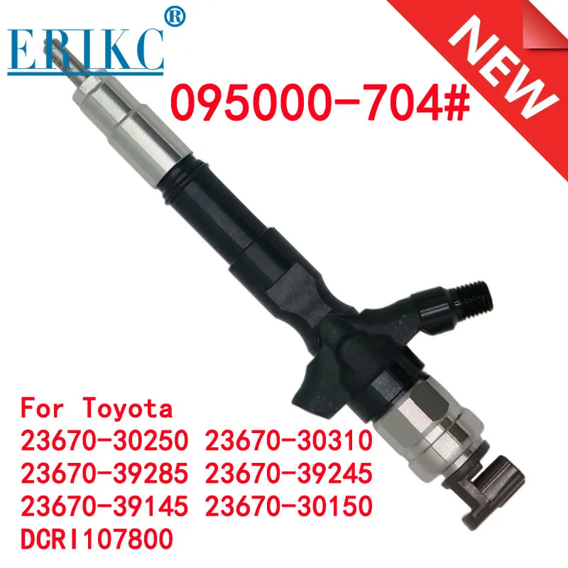 

23670-39145 23670-30150 Diesel Common Rail Injector Sprayer 095000-7041 095000-7040 FOR TOYOTA HILUX VII PICKUP N1 N2 N3 2KD FTV